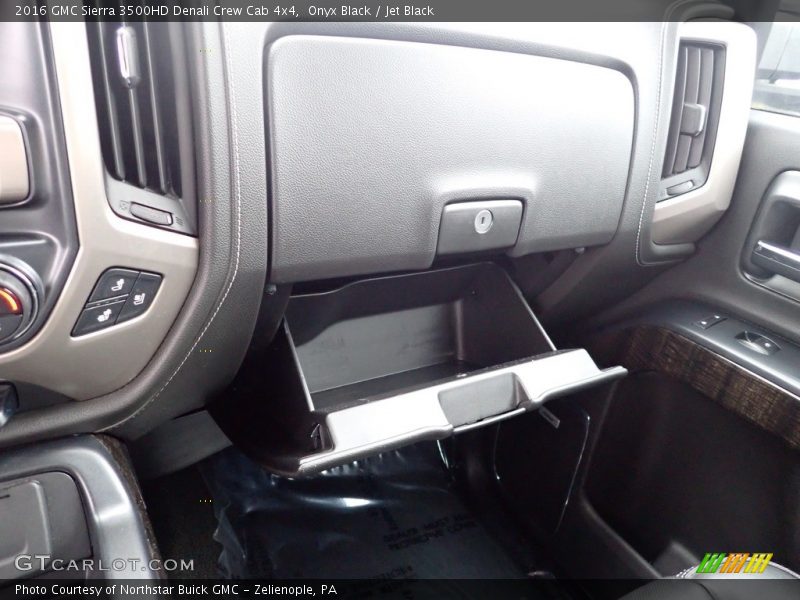 Onyx Black / Jet Black 2016 GMC Sierra 3500HD Denali Crew Cab 4x4