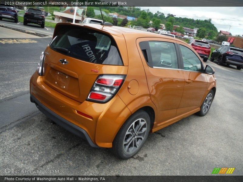 Orange Burst Metallic / Jet Black 2019 Chevrolet Sonic LT Hatchback