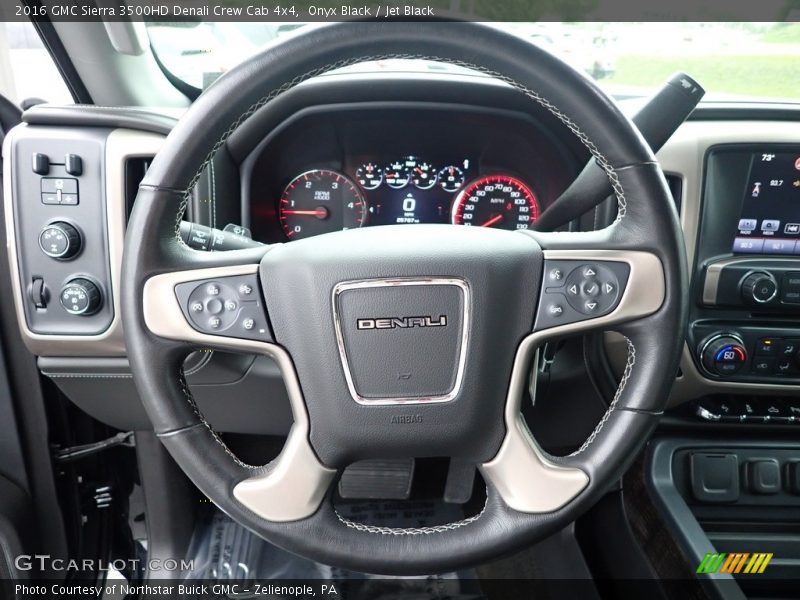  2016 Sierra 3500HD Denali Crew Cab 4x4 Steering Wheel