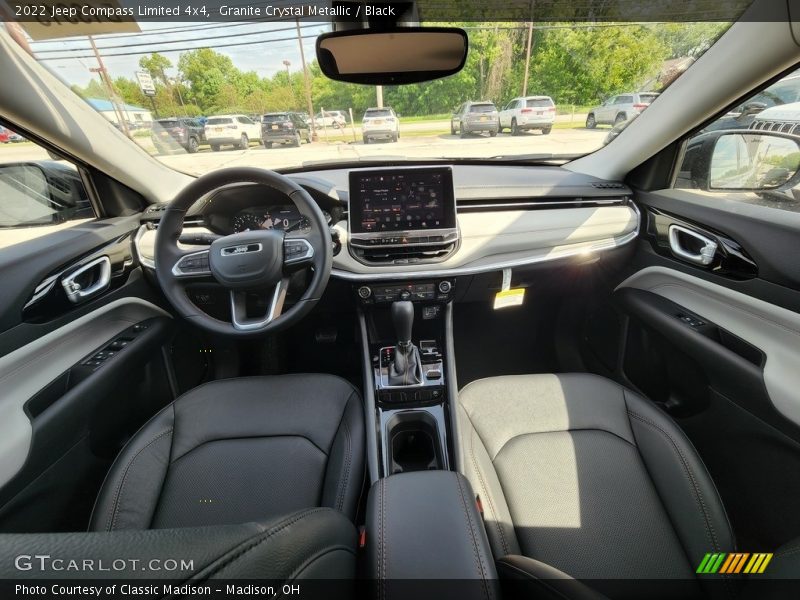 Granite Crystal Metallic / Black 2022 Jeep Compass Limited 4x4