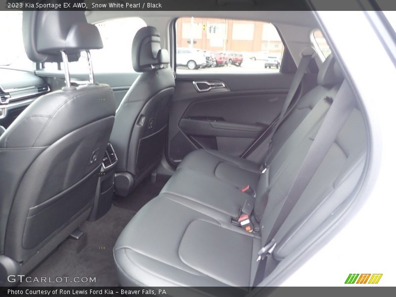 Rear Seat of 2023 Sportage EX AWD
