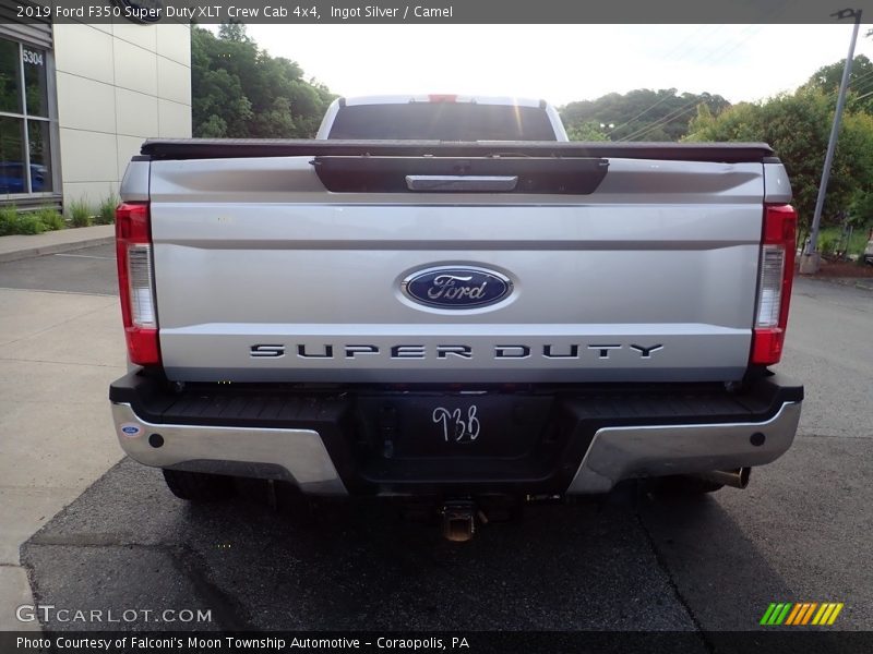 Ingot Silver / Camel 2019 Ford F350 Super Duty XLT Crew Cab 4x4
