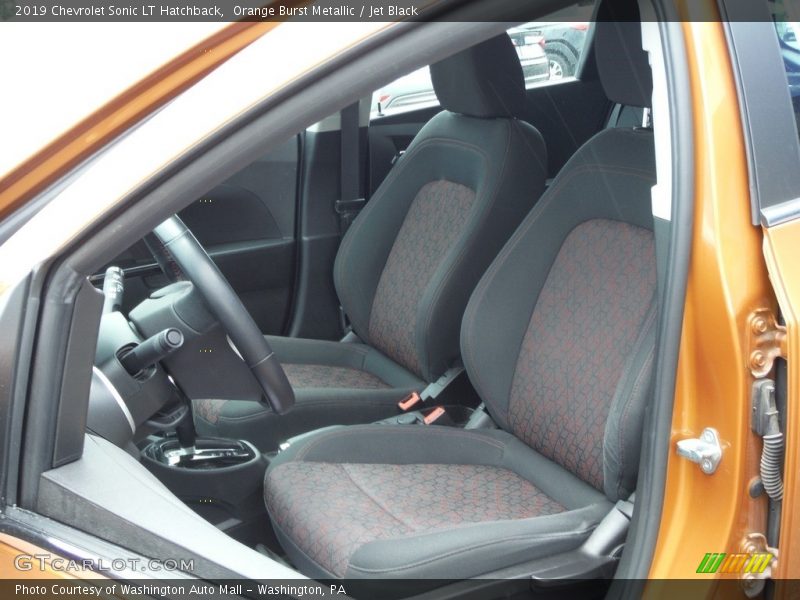 Orange Burst Metallic / Jet Black 2019 Chevrolet Sonic LT Hatchback