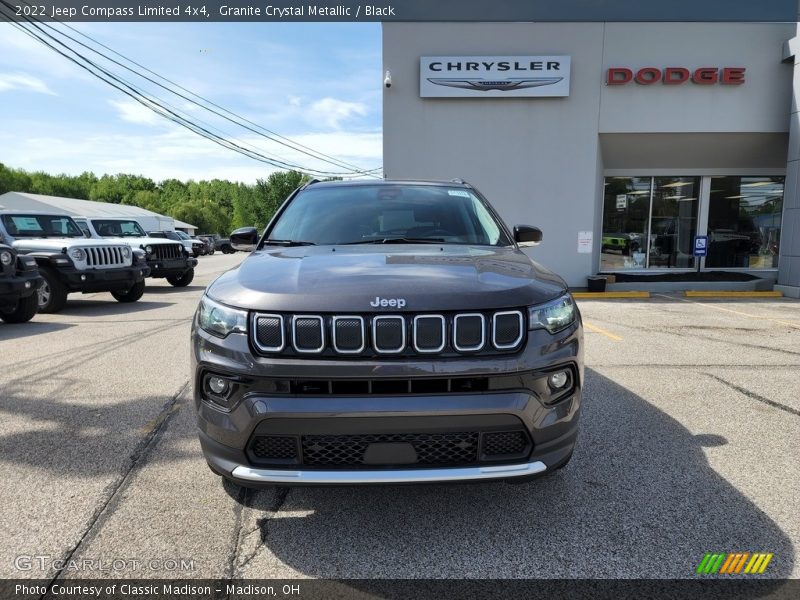 Granite Crystal Metallic / Black 2022 Jeep Compass Limited 4x4