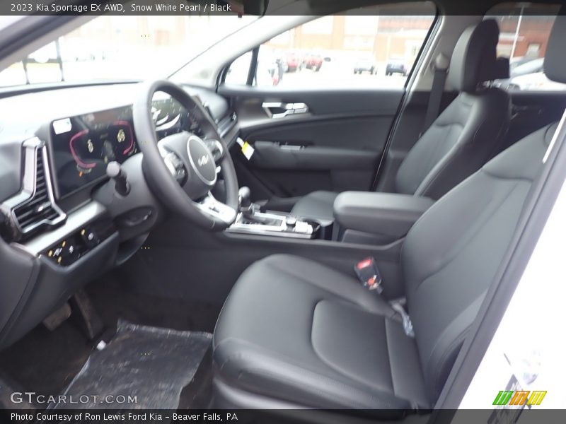 Snow White Pearl / Black 2023 Kia Sportage EX AWD