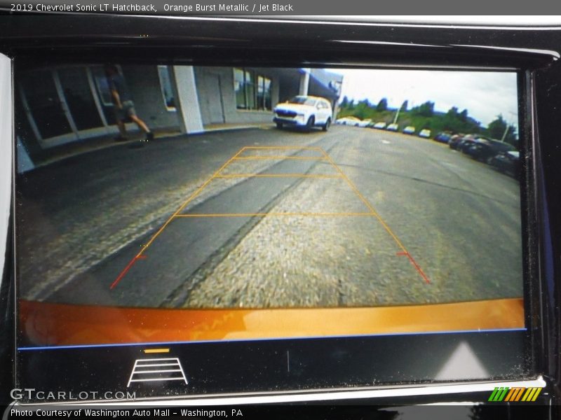 Orange Burst Metallic / Jet Black 2019 Chevrolet Sonic LT Hatchback