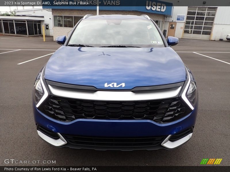 Sapphire Blue / Black 2023 Kia Sportage EX AWD