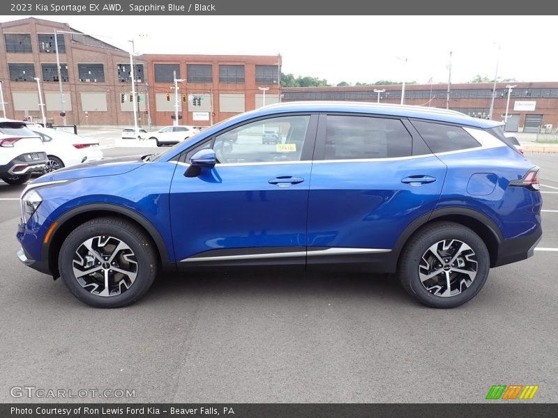  2023 Sportage EX AWD Sapphire Blue