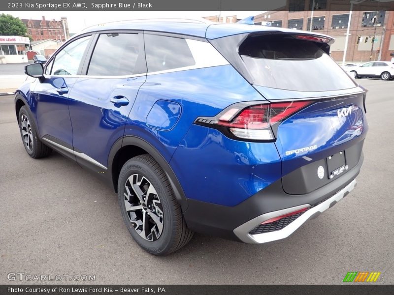 Sapphire Blue / Black 2023 Kia Sportage EX AWD