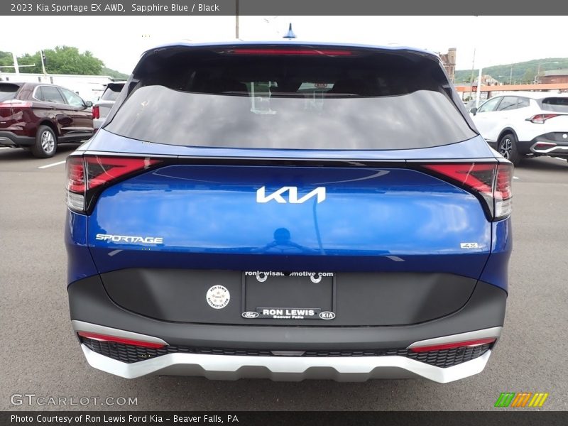 Sapphire Blue / Black 2023 Kia Sportage EX AWD