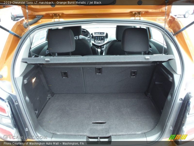  2019 Sonic LT Hatchback Trunk