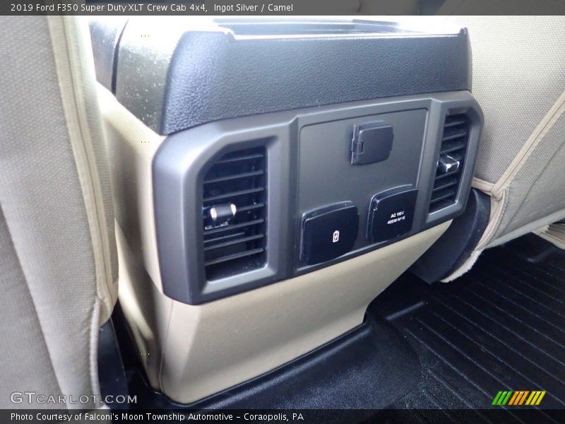 Ingot Silver / Camel 2019 Ford F350 Super Duty XLT Crew Cab 4x4