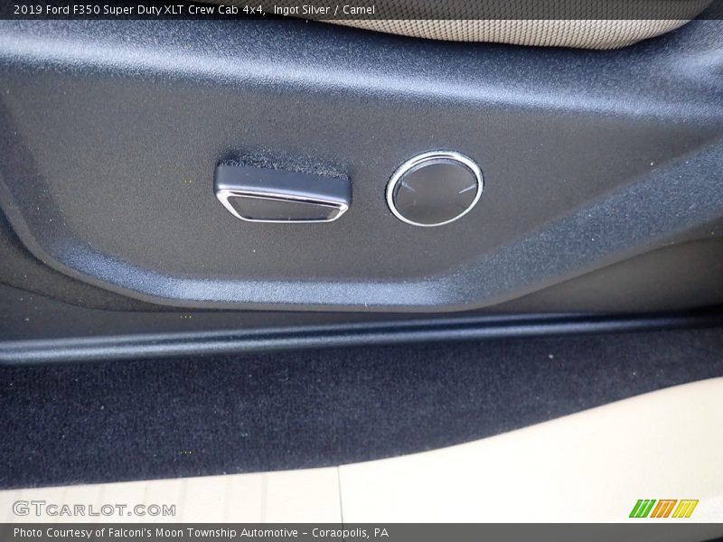 Ingot Silver / Camel 2019 Ford F350 Super Duty XLT Crew Cab 4x4