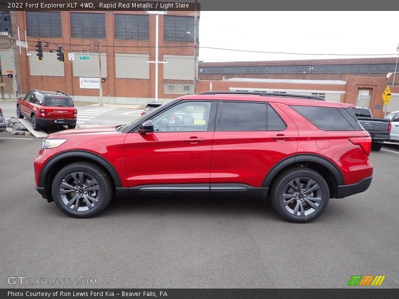  2022 Explorer XLT 4WD Rapid Red Metallic