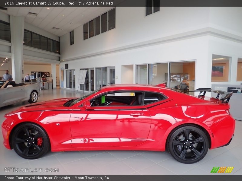 Red Hot / Adrenaline Red 2016 Chevrolet Camaro SS Coupe