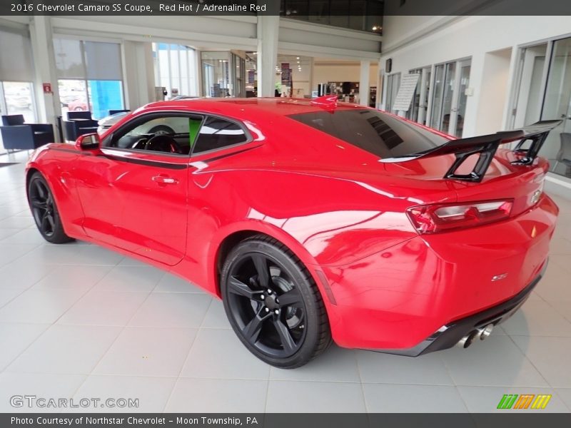 Red Hot / Adrenaline Red 2016 Chevrolet Camaro SS Coupe