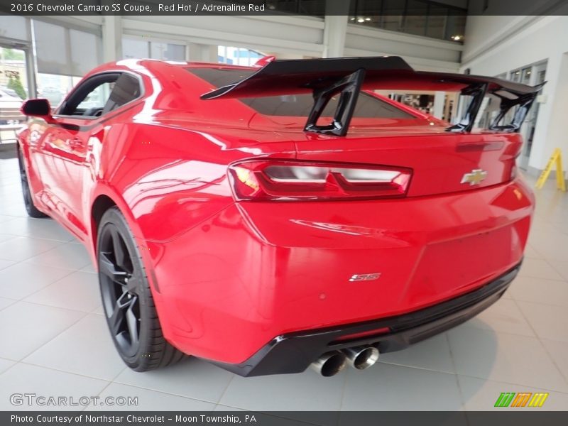 Red Hot / Adrenaline Red 2016 Chevrolet Camaro SS Coupe