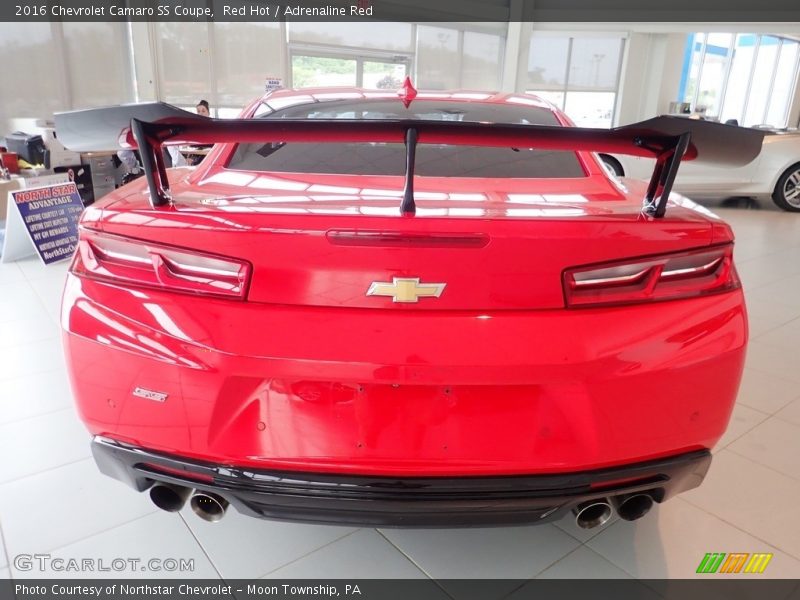 Red Hot / Adrenaline Red 2016 Chevrolet Camaro SS Coupe