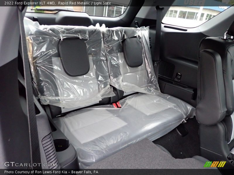 Rear Seat of 2022 Explorer XLT 4WD