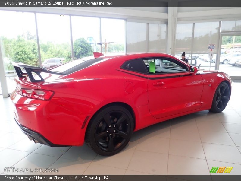 Red Hot / Adrenaline Red 2016 Chevrolet Camaro SS Coupe