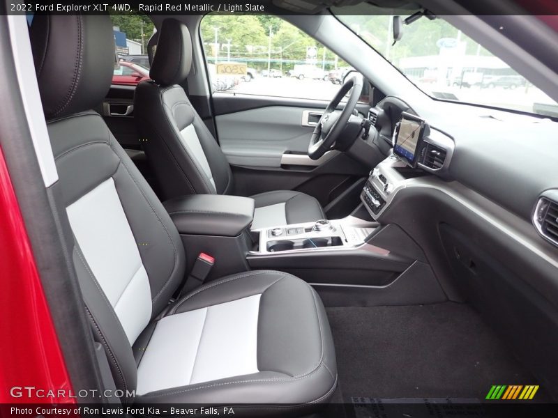 Front Seat of 2022 Explorer XLT 4WD