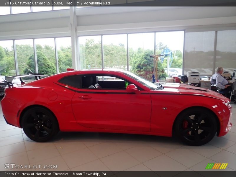 Red Hot / Adrenaline Red 2016 Chevrolet Camaro SS Coupe