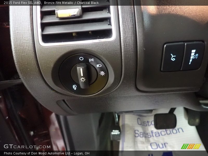 Controls of 2015 Flex SEL AWD
