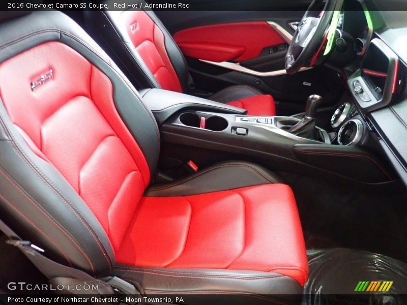 Front Seat of 2016 Camaro SS Coupe