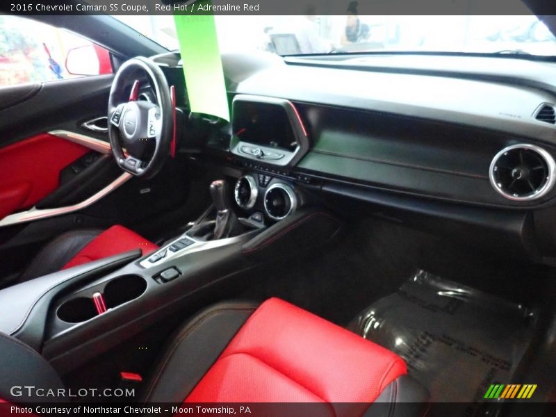 Red Hot / Adrenaline Red 2016 Chevrolet Camaro SS Coupe
