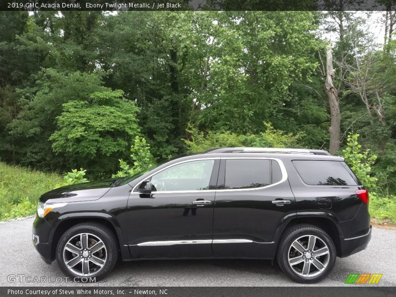 Ebony Twilight Metallic / Jet Black 2019 GMC Acadia Denali