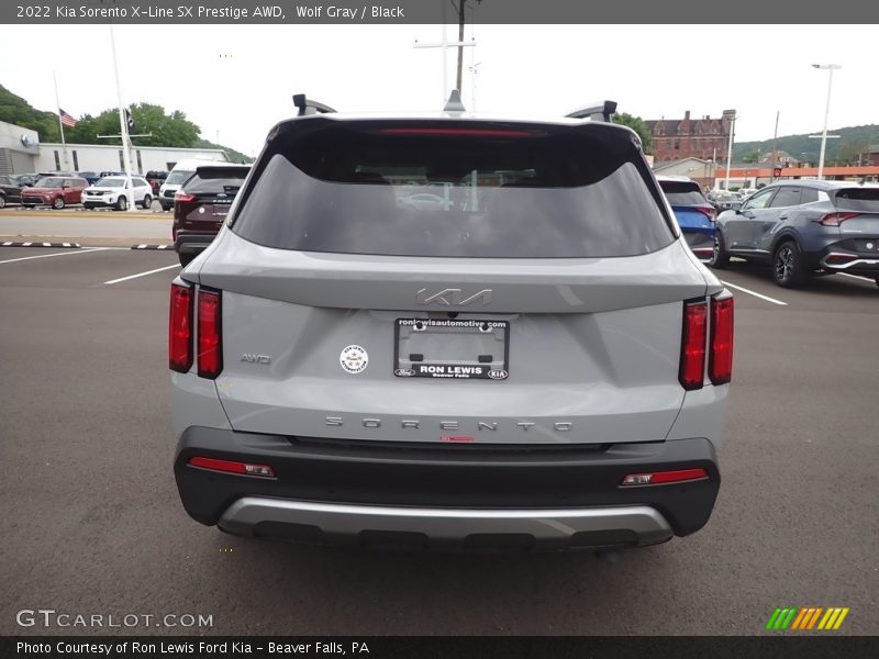 Wolf Gray / Black 2022 Kia Sorento X-Line SX Prestige AWD