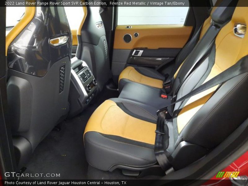 Rear Seat of 2022 Range Rover Sport SVR Carbon Edition