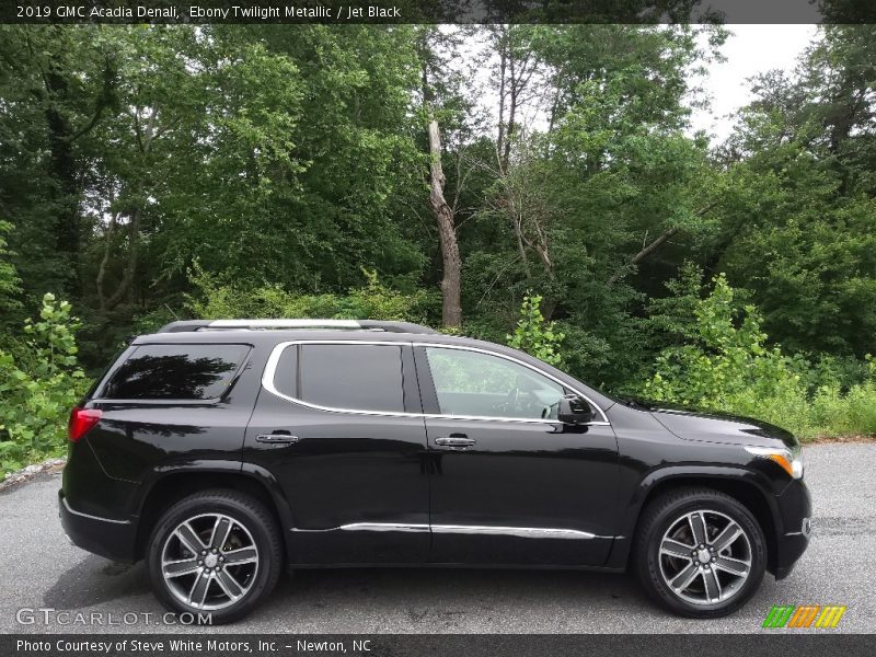 Ebony Twilight Metallic / Jet Black 2019 GMC Acadia Denali