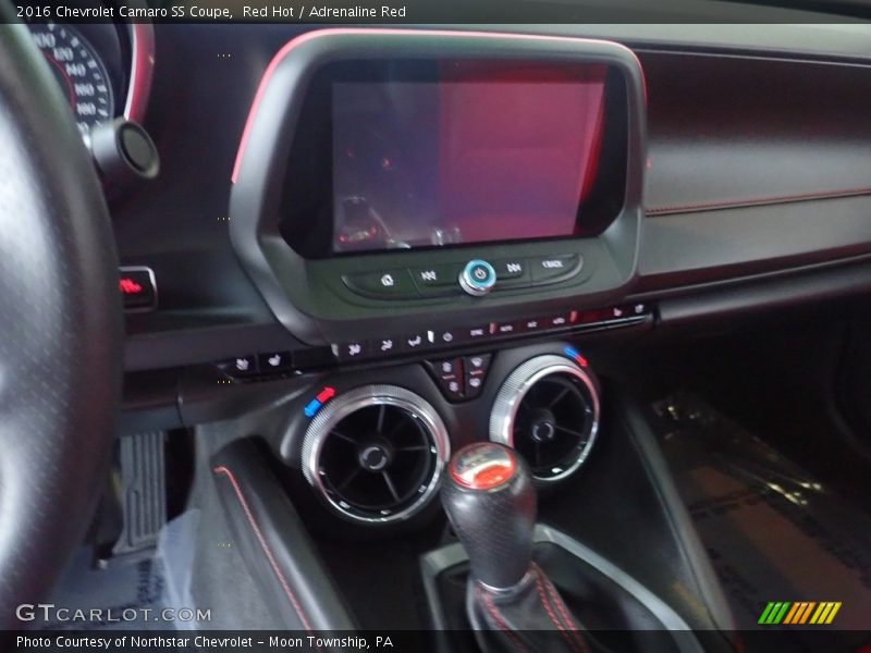Red Hot / Adrenaline Red 2016 Chevrolet Camaro SS Coupe