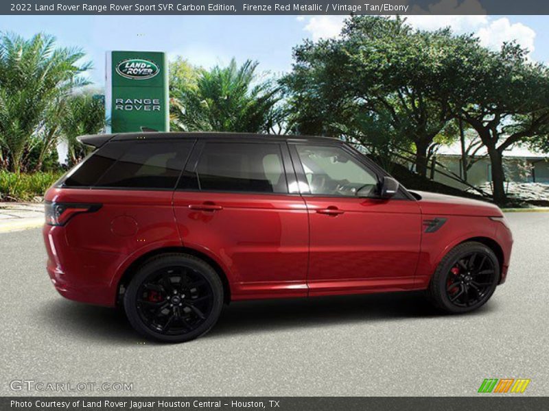 Firenze Red Metallic / Vintage Tan/Ebony 2022 Land Rover Range Rover Sport SVR Carbon Edition