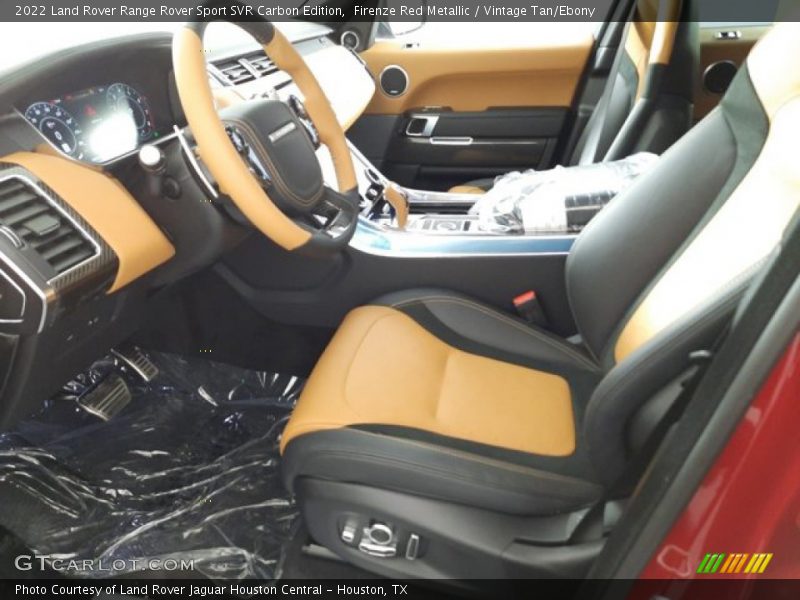 Front Seat of 2022 Range Rover Sport SVR Carbon Edition