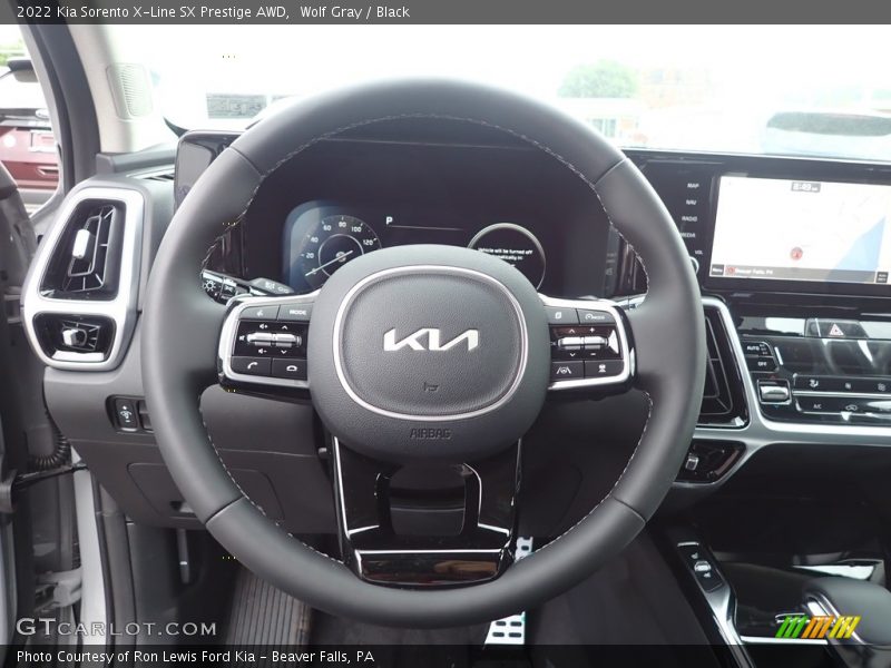 Wolf Gray / Black 2022 Kia Sorento X-Line SX Prestige AWD