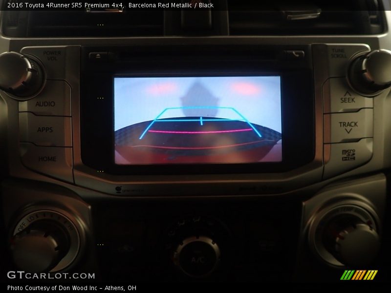 Barcelona Red Metallic / Black 2016 Toyota 4Runner SR5 Premium 4x4