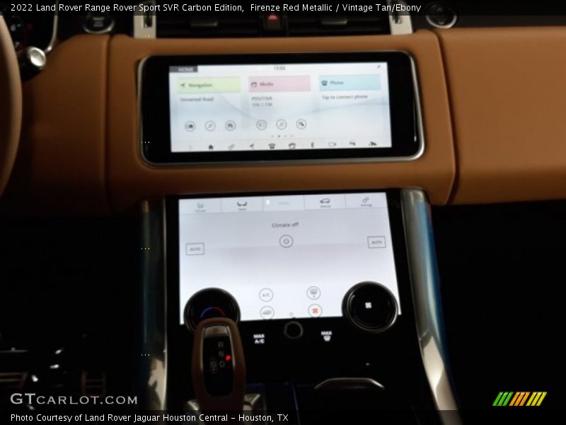 Firenze Red Metallic / Vintage Tan/Ebony 2022 Land Rover Range Rover Sport SVR Carbon Edition