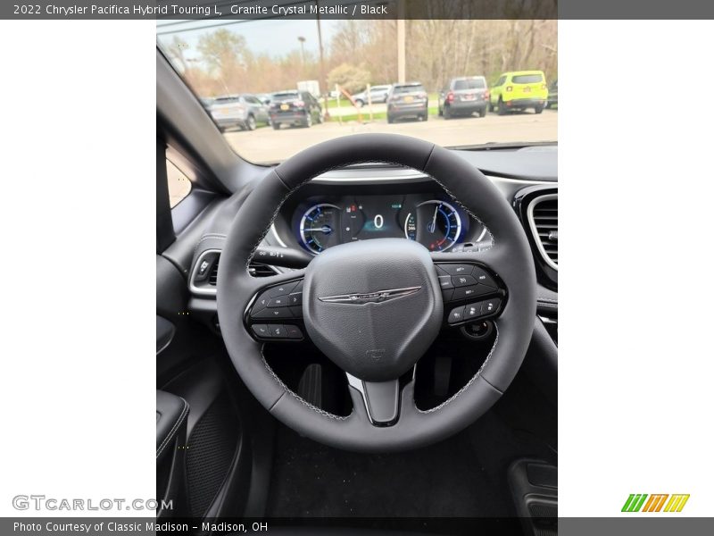 Granite Crystal Metallic / Black 2022 Chrysler Pacifica Hybrid Touring L