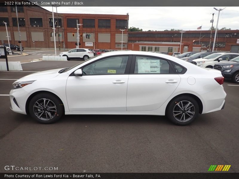 Snow White Pearl / Black 2022 Kia Forte LXS