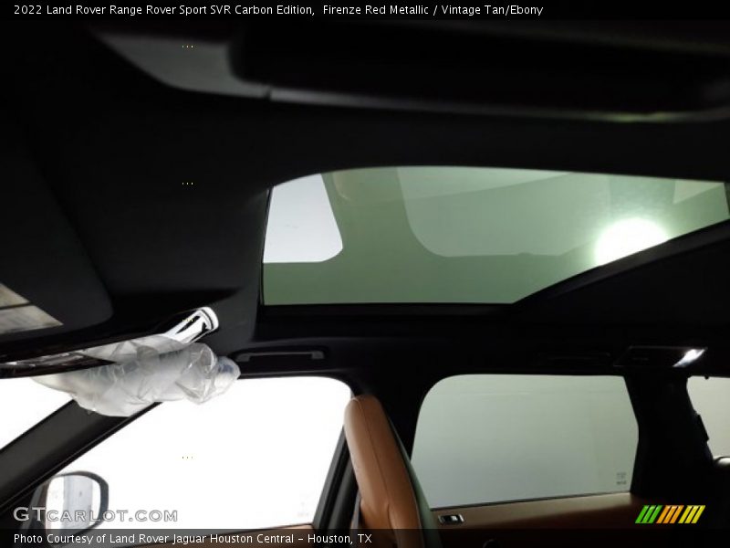 Firenze Red Metallic / Vintage Tan/Ebony 2022 Land Rover Range Rover Sport SVR Carbon Edition