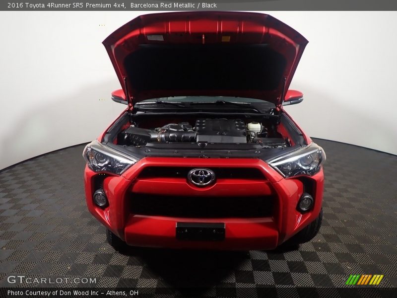 Barcelona Red Metallic / Black 2016 Toyota 4Runner SR5 Premium 4x4