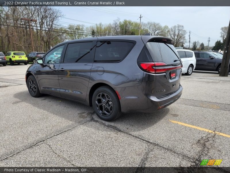 Granite Crystal Metallic / Black 2022 Chrysler Pacifica Hybrid Touring L