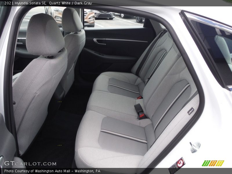 Quartz White / Dark Gray 2021 Hyundai Sonata SE