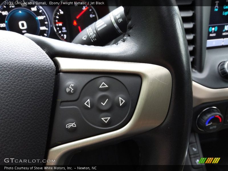 Ebony Twilight Metallic / Jet Black 2019 GMC Acadia Denali