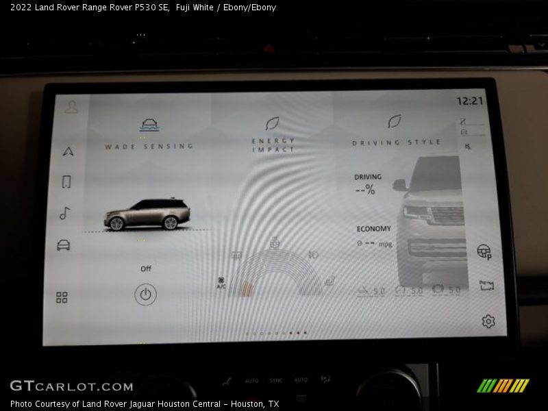 Fuji White / Ebony/Ebony 2022 Land Rover Range Rover P530 SE