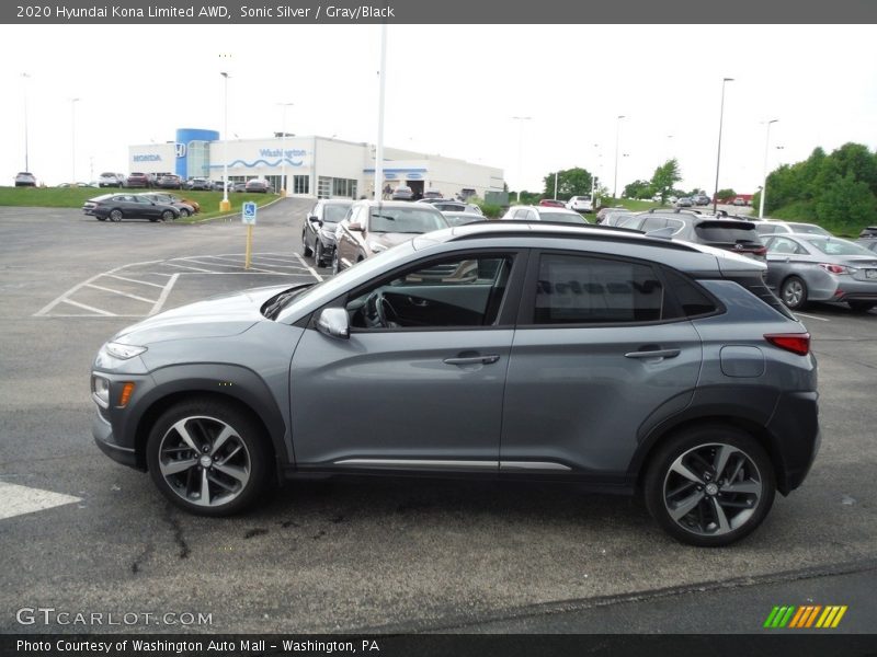  2020 Kona Limited AWD Sonic Silver