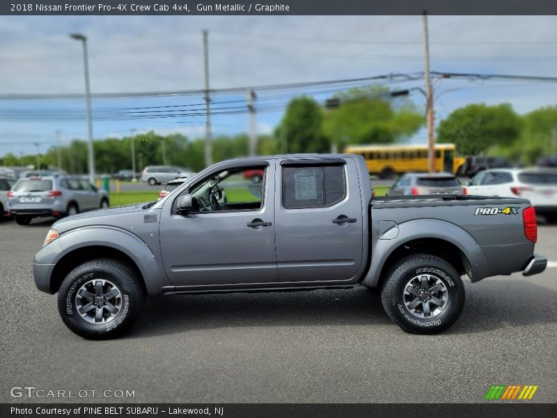  2018 Frontier Pro-4X Crew Cab 4x4 Gun Metallic