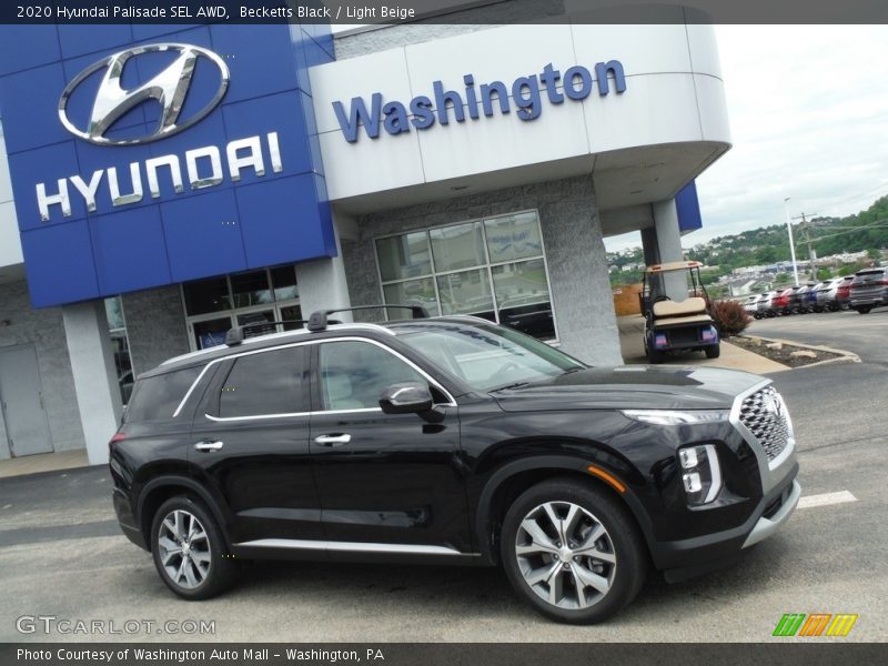 Becketts Black / Light Beige 2020 Hyundai Palisade SEL AWD